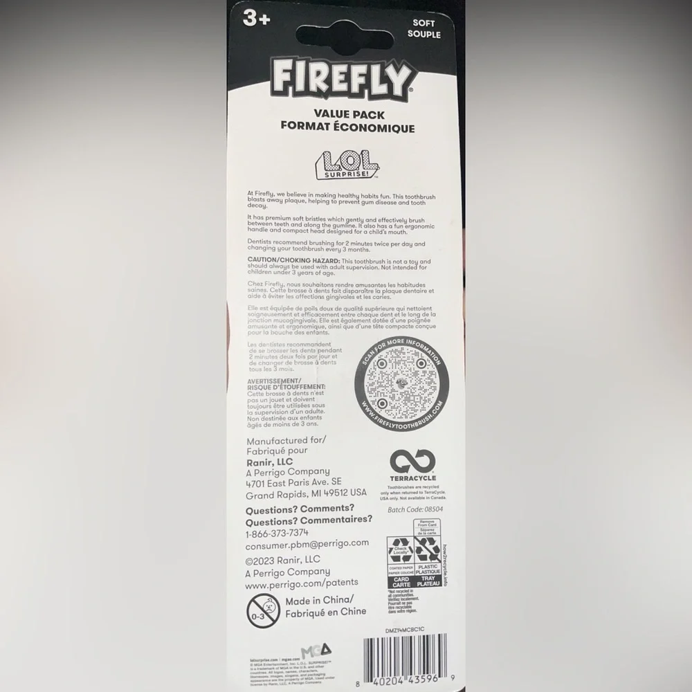 Firefly LOL Surprise Toothbrush Set